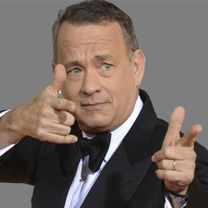 Tom Hanks - Png-24 with transparency